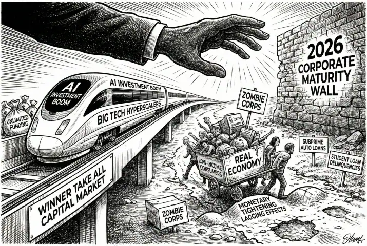 2026 Economic Outlook: The Great Bifurcation of AI and Debt