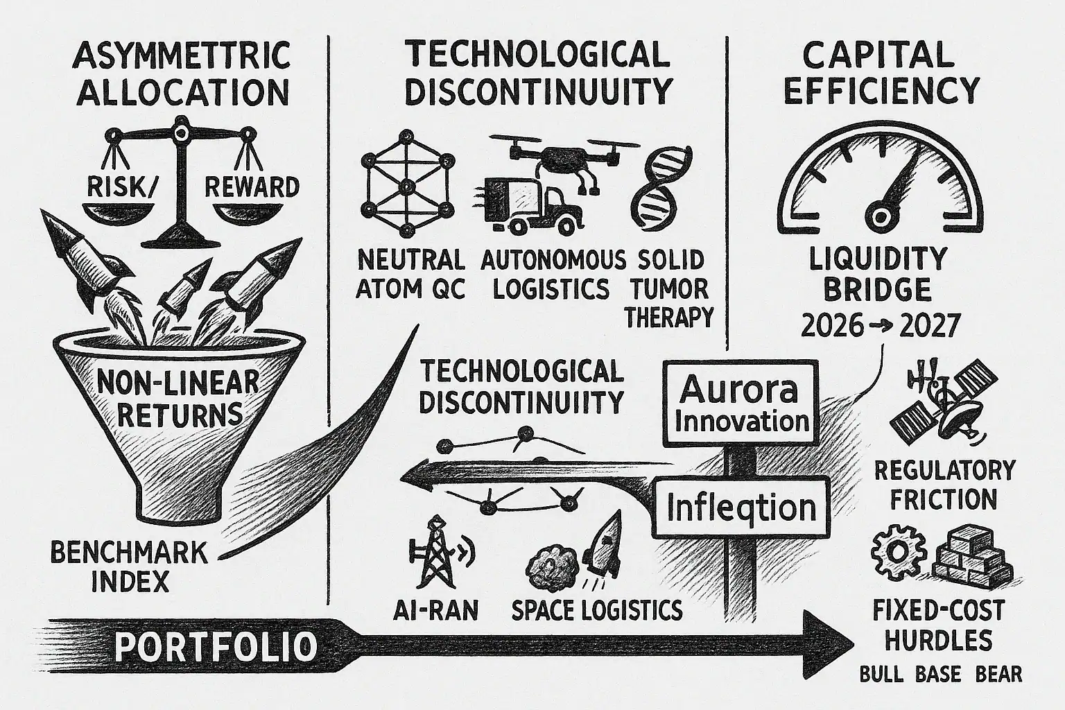 Asymmetric Allocation 2025: Technical Analysis of Quantum, Autonomous Logistics, and Biotech Discontinuities