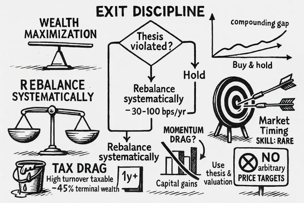 Investment Exit Strategy: Profit-Taking & Rebalancing Guide
