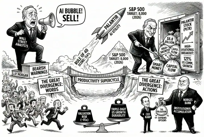 Palantir Stock & S&P 500 2026 Forecast: AI Bubble or New Bull Market?